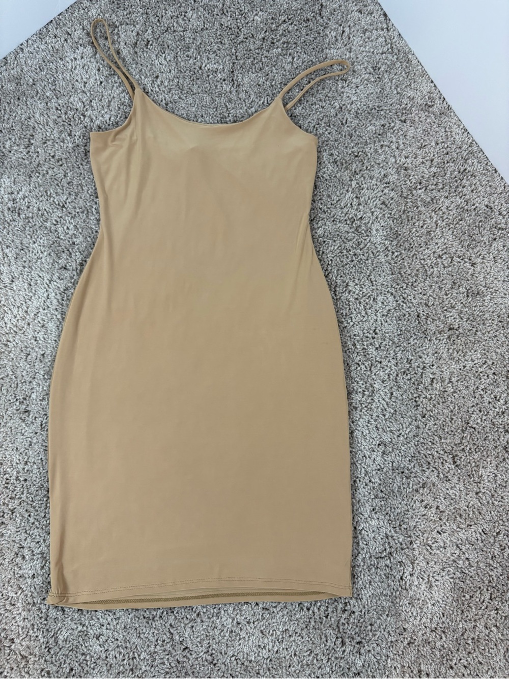Women’s Neutral Tan Slip Dress